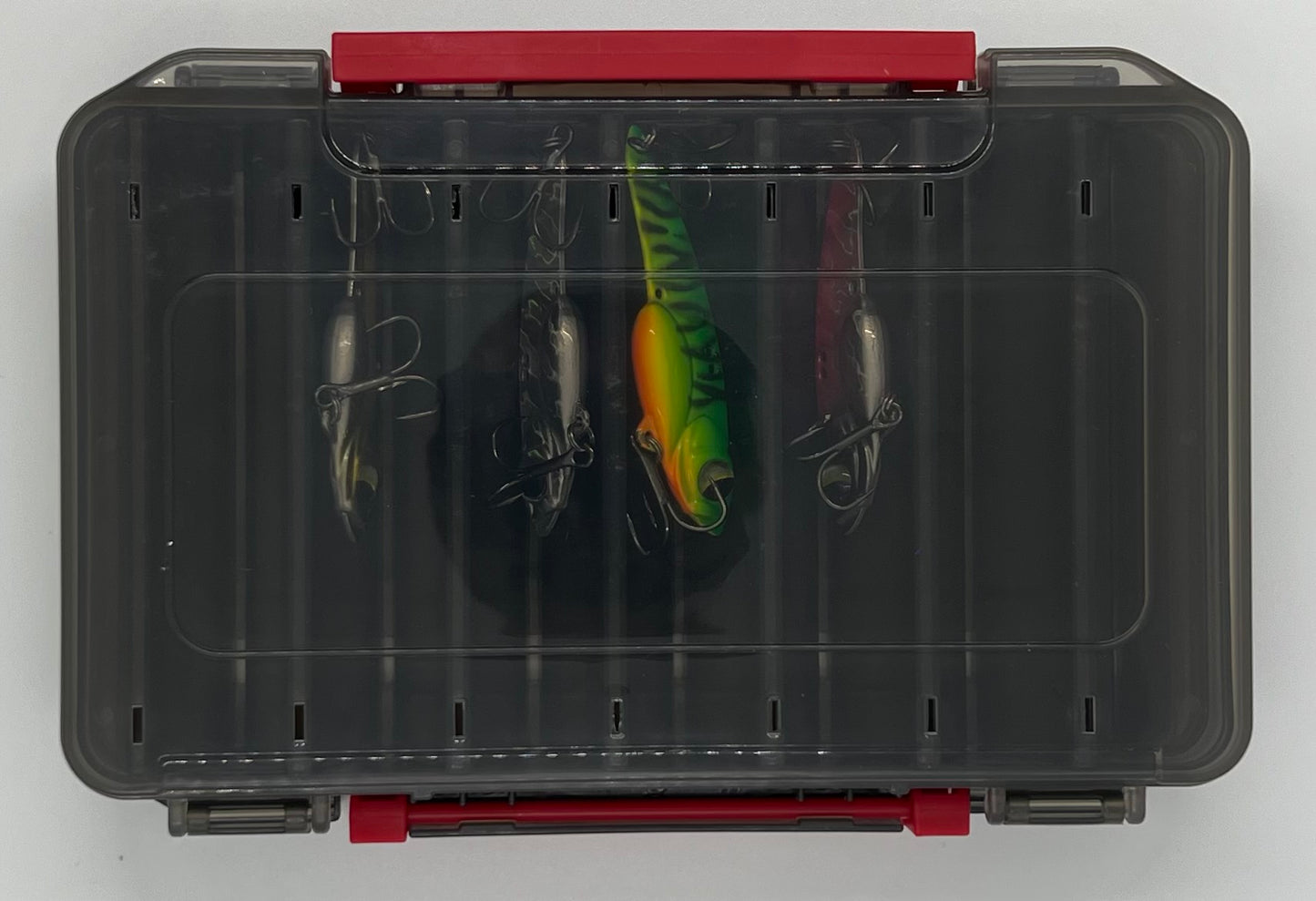 RTF Raider Blade Bait 3/4oz Kit (8ct Blade Baits + Tackle Box)