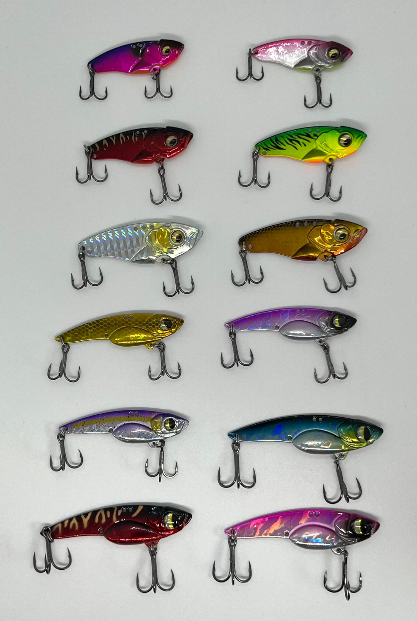 RTF Raider Blade Bait Kitchen Sink Kit (12ct Blade Baits + Tackle Box)