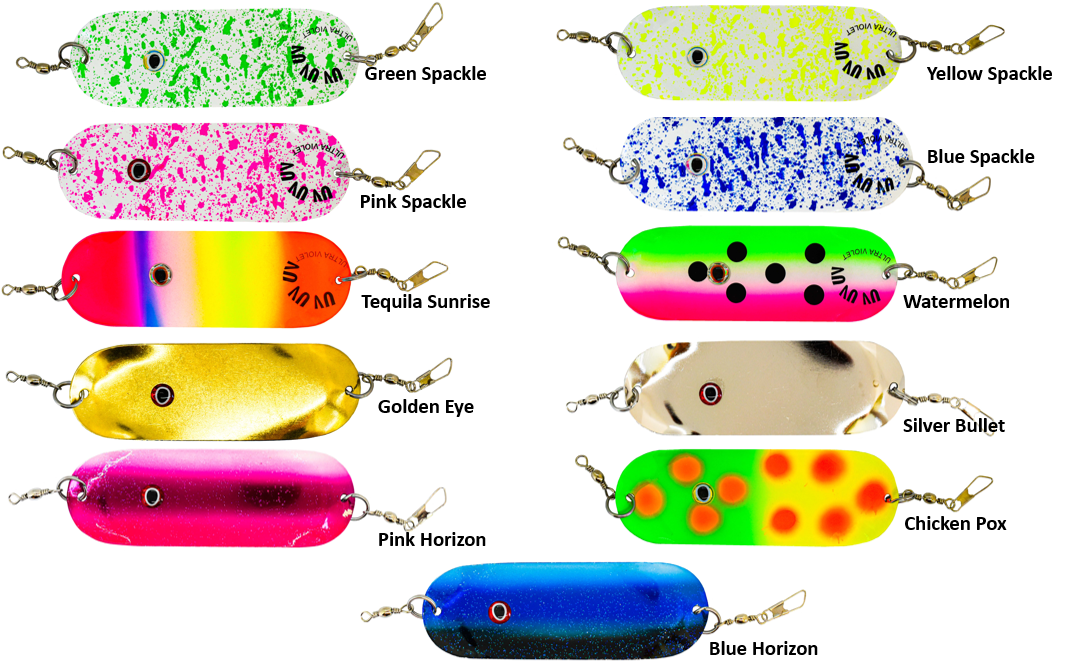 RTF Dakota Dodgers + Hoochie Rigs: 23PCS Kokanee Kit