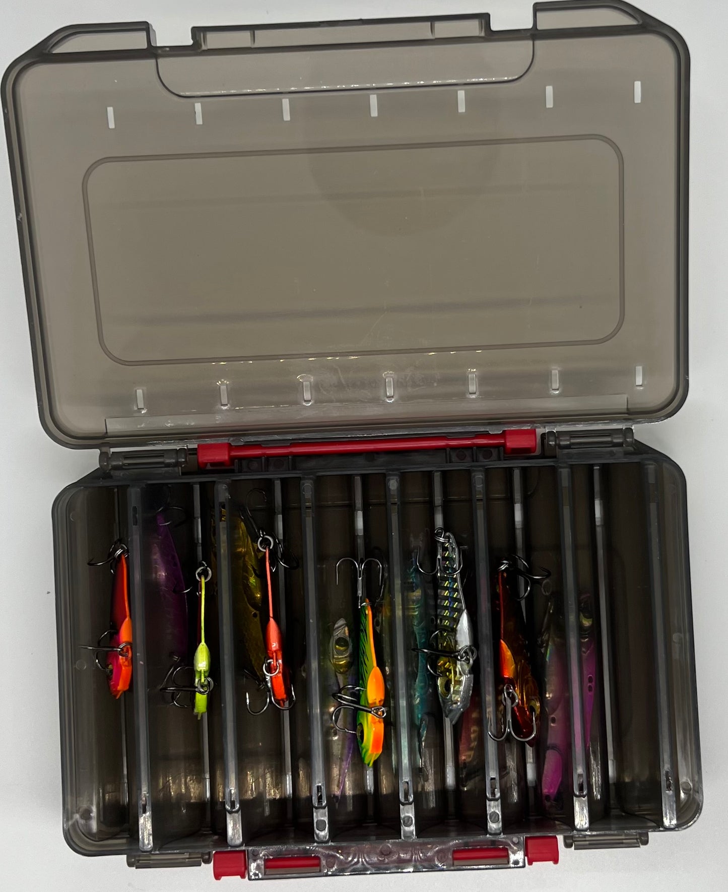 RTF Raider Blade Bait Kitchen Sink Kit (12ct Blade Baits + Tackle Box)